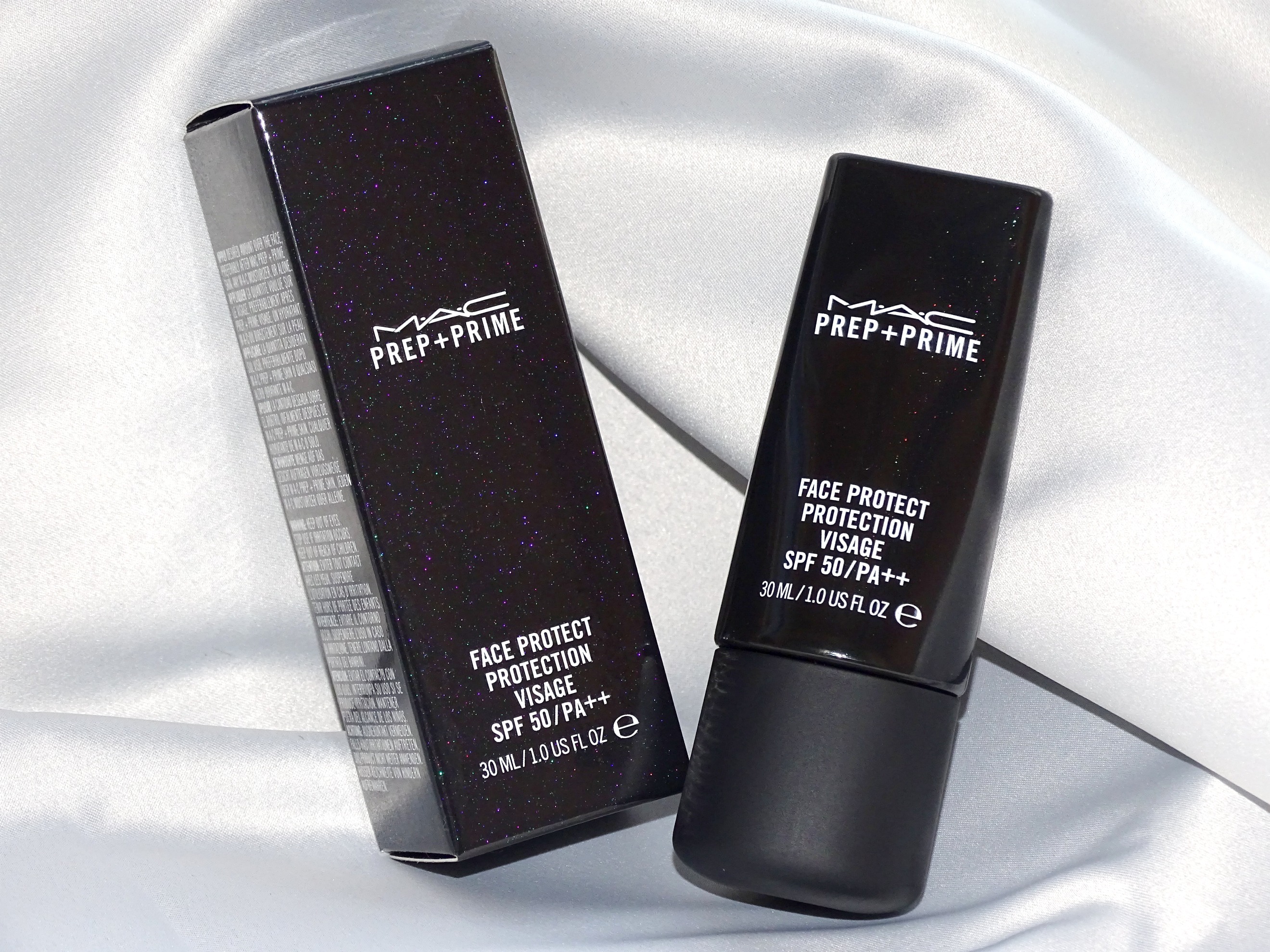 Prep + Prime Face Protect SPF 50, MAC, podkladový makeup, opaľovací krém, Letná ochrana: MAC, podkladový makeup s filtrom SPF 50