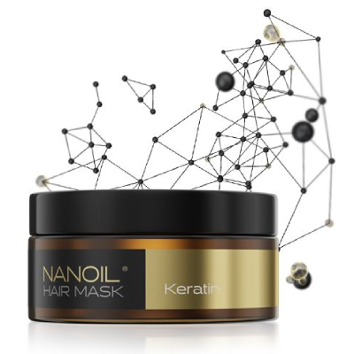 Najlepšia maska na vlasy Nanoil Keratin Hair Mask