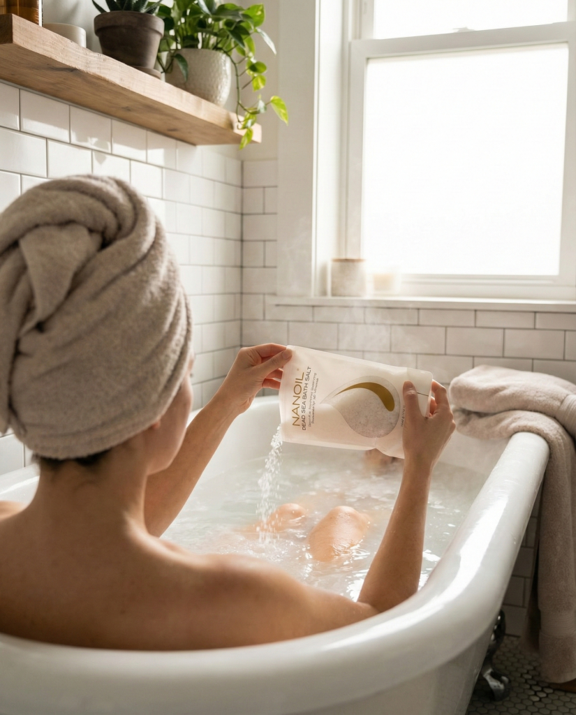morska sol do kupela nanoil